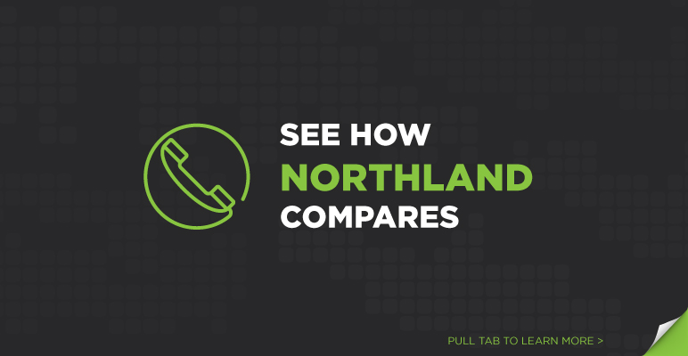Comparison Chart of Northland Phone to other phone companies